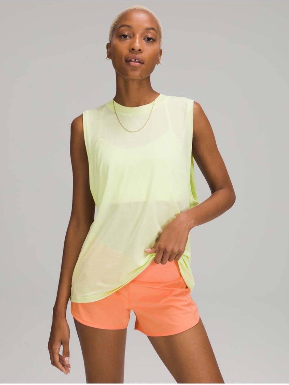 Lululemon All Yours Tank Top Crispin Green Size 12